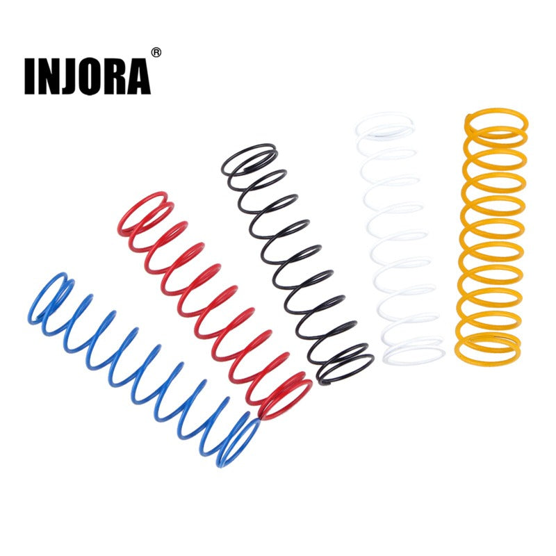 INJORA 4pcs 60*15mm Metal Shock Absorber Springs for 1/10 RC Crawler