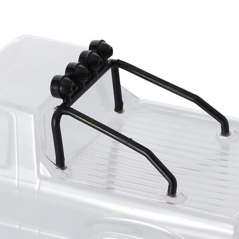 INJORA Ford F150 Clear Body Shell with Roll Cage for Axial SCX24