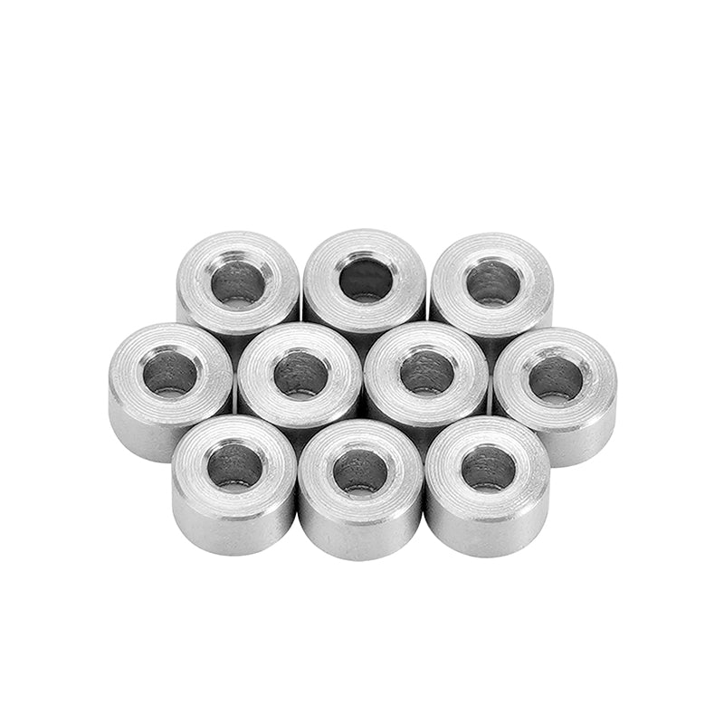 INJORA 50PCS M1.4 M2 Flat Stainless Steel Washers Spacers for 1/24 SCX