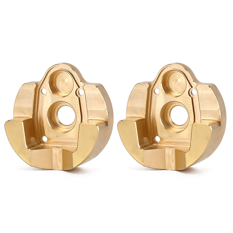 INJORA Heavy Duty Brass Portal Steering Knuckle for Axial SCX10 III Ca