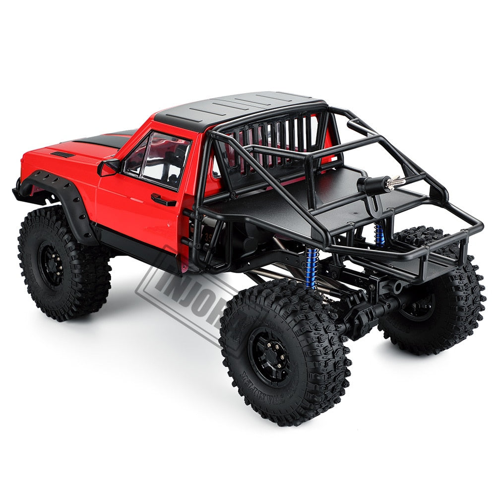 INJORA 313/324mm Wheelbase Jeep Cherokee Body Cab with Back-Half Cage